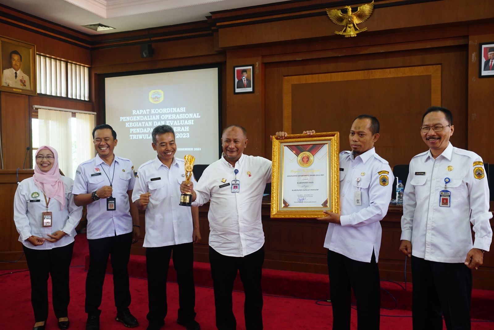 Kabupaten Pati Raih Innovative Government Award 2023 dari Kemendagri